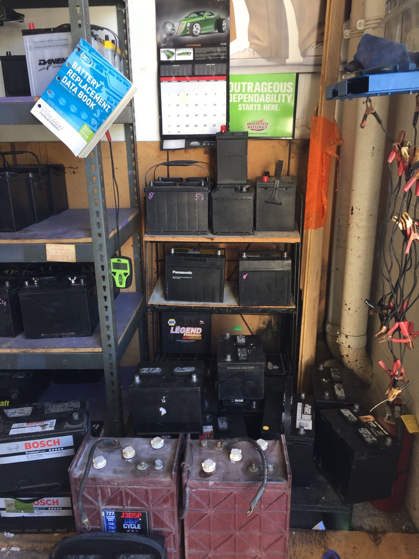 Car batteries