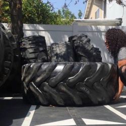CrossFit Tractor Tires for fitness training!