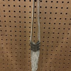 Silver Chain Necklaces $12