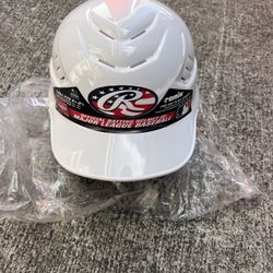 Rawlings Black Junior Velo Baseball Batting Helmet 6 1/4 - 6 7/8 NOCSAE MLB Appr