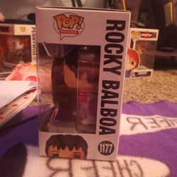 Rocky Balboa Funko Pop Box In Good Condition 