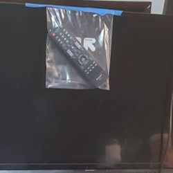 Like New 24 Inch Sharp Flat Screen Tv With Remote And Stand. 
