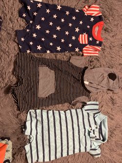 All size 6 Months Boy Onesies