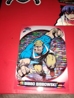 Bibbo Bibbowski 2025 Fleer Brilliants Superman #35 Red Heat Vision /1938 