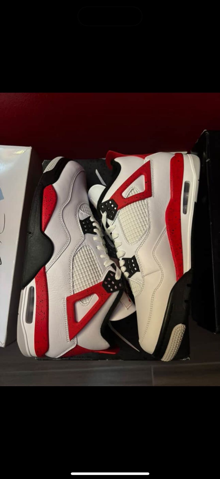 Jordan Retro 4 Red Cement Size 11 Brand New