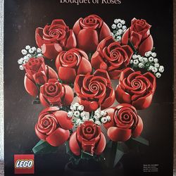 LEGO Botanicals Bouquet of Roses Artificial Flowers Building Sets 10328