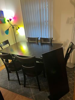 Dark Brown Dining Set