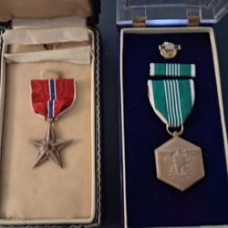 WW11 Bronze Star Navy Marriott 