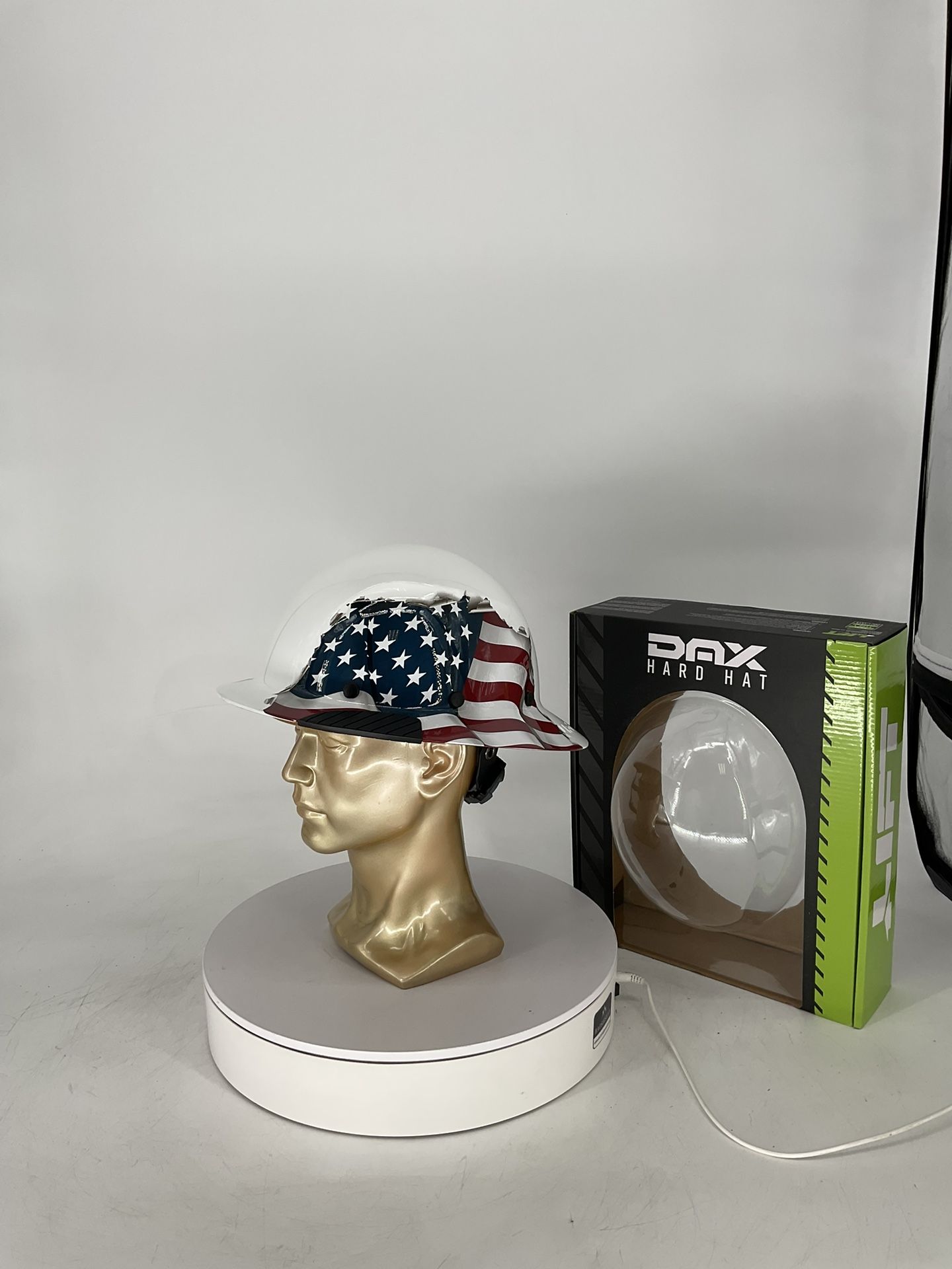 LIFT DAX AMERICAN FLAG FULL BRIM HARD HAT / HDF-24AF