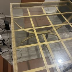 Vintage Glass table 500..OBO