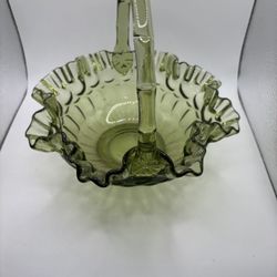 Fenton Glass Basket