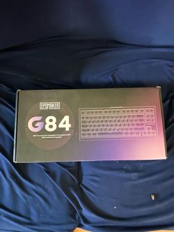 G84 mechanical keyboard (pink)