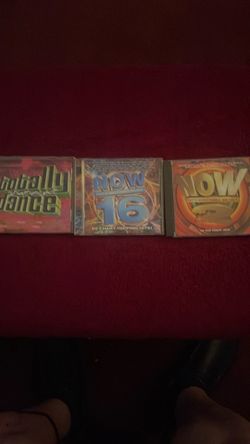 Compilation CD Lot – NOW 6, NOW 16, Totally Dance