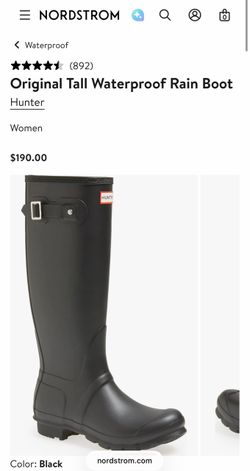 New hunter boots