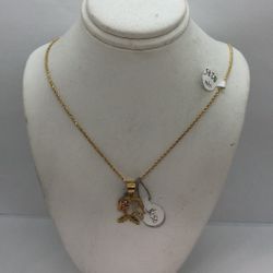 18” Silver Filled Necklace With Pendant