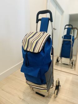 Shopping Trolleys,Shopping Cart Pull Cart Small Cart Luggage Trolley Folding Trailer Trolley Trolley