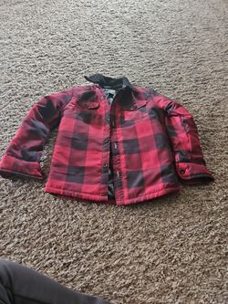 Boys Flannel Jacket  Size 4T