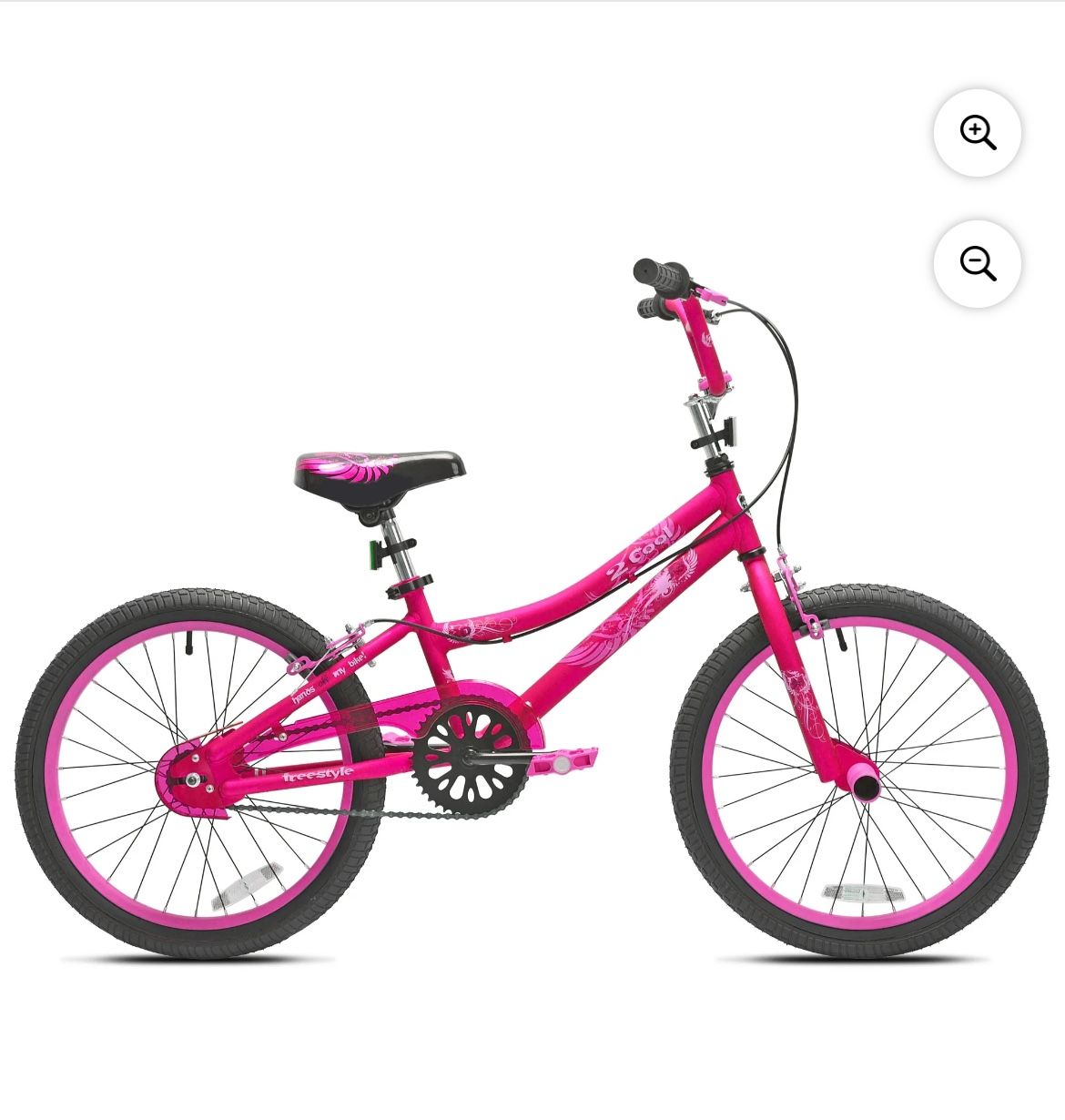 20" Kent 2 Cool BMX Child Bicycle, 20" Wheels, Kids Ages 7-14, Pink