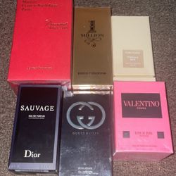 Fragrances/Colognes (take 6 for $300)