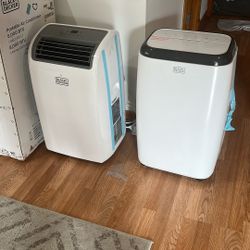 2 Portable Ac Units,open Box Brand New