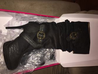 Black heels