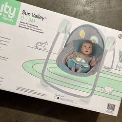 Ingenuity Sun Valley Canopy Portable Swing 
