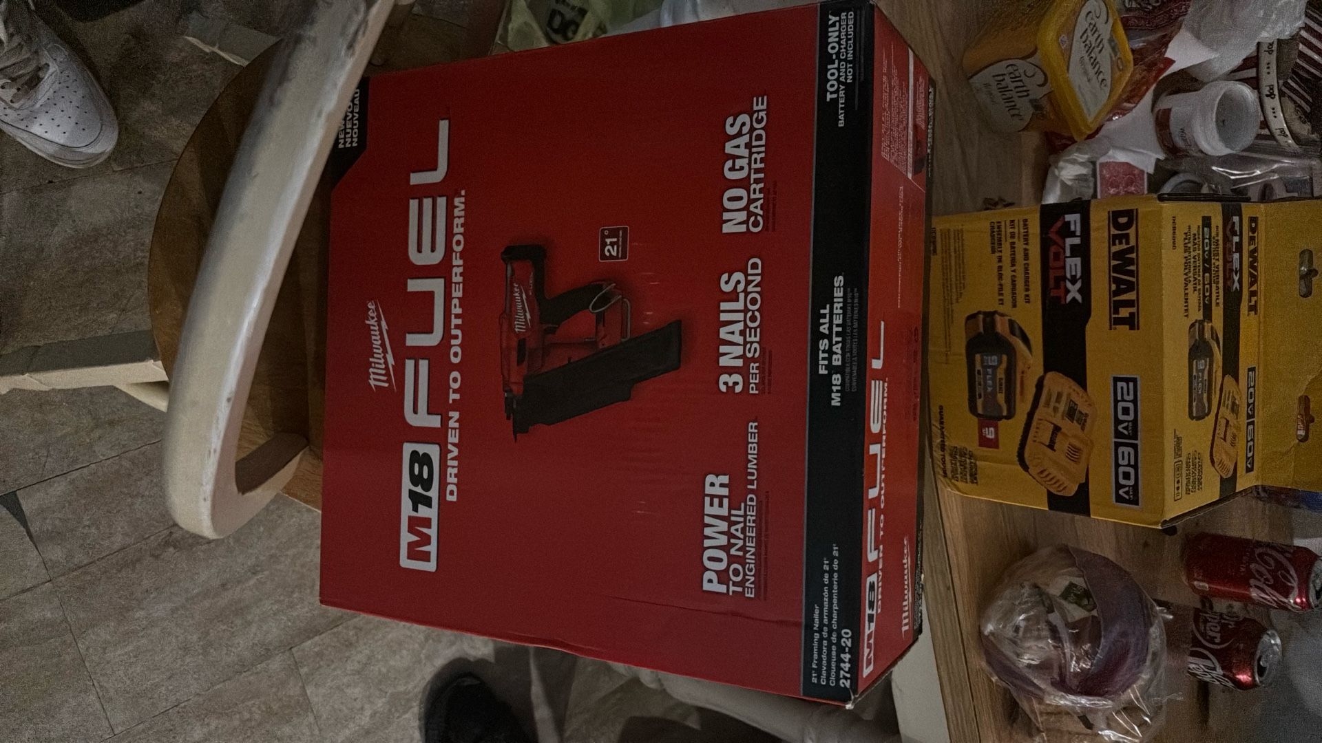 Milwalkee M18 Fuel 21 G Framing Nailer 