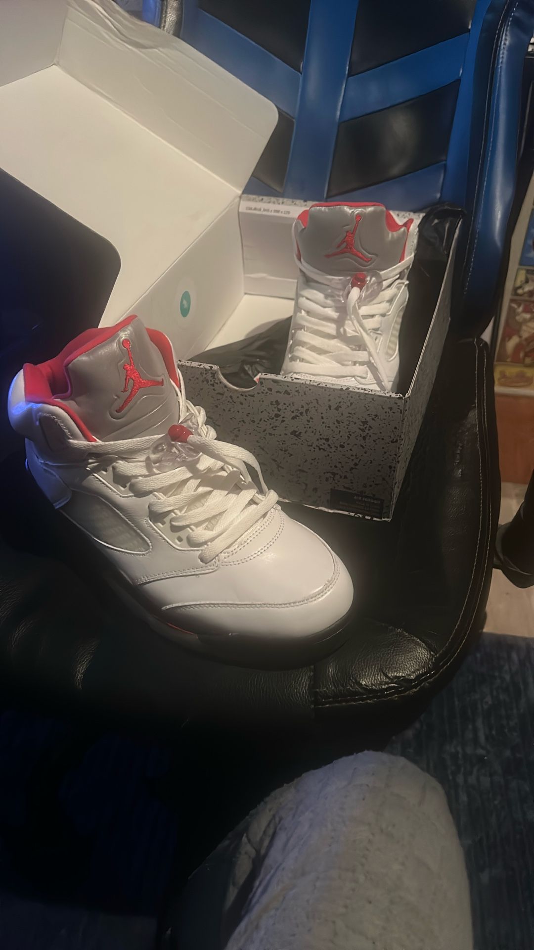 Jordan 5 Retro Fire Red Silver Tongue 2020