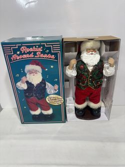 BRAND NEW ROCKIN AROUND SANTA. $50.00