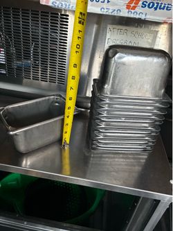 1/9 size food pan 4” deep. Lot of 12 vollrath brand