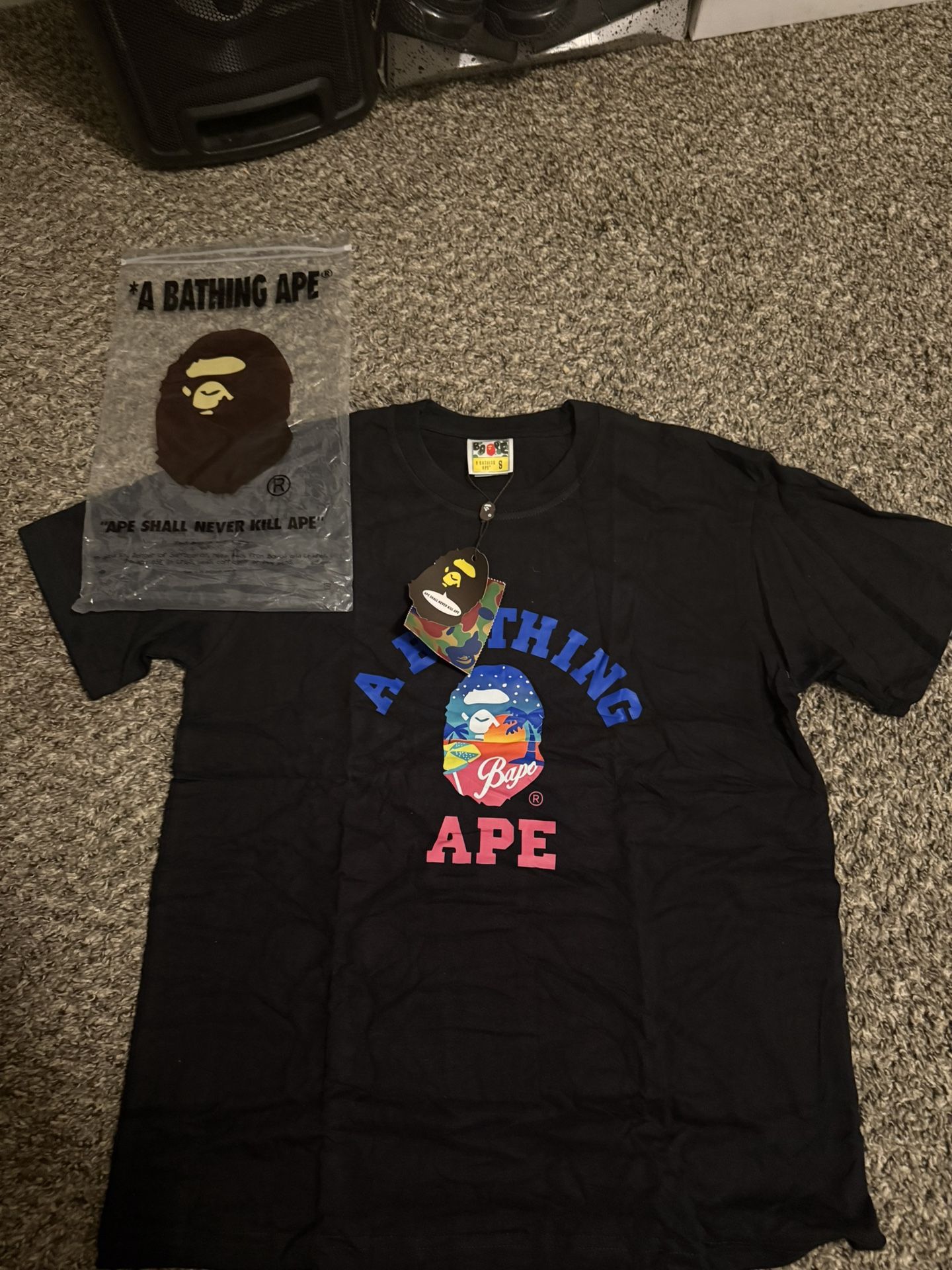 Bape T Shirt Size Small