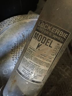 Potter’s wheel pottery wheel Lockerbie