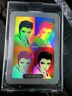 🎨👑 ELVIS PRESLEY 2026 KEEPSAKE POP ART SILVER /200 – 173/200 👑🎨