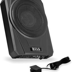 BOSS Audio Systems BASS10 Amplified Car Subwoofer - Low Profile, 10 Inch Subwoofer 