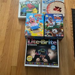 Lot Of  5 Games For Kids