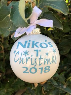 My first Christmas