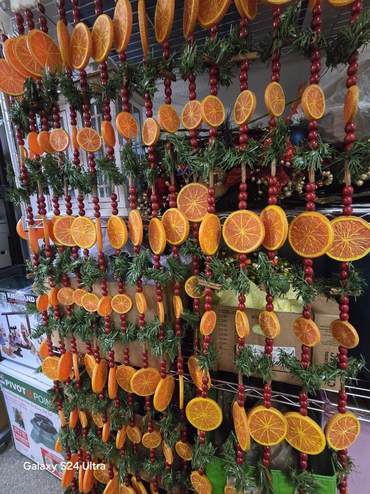 Holiday Orange Garland
