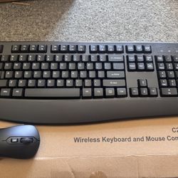 Wireless Keyboard With Mouse 
