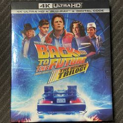 Back To The Future 1-3 4k Blu-ray