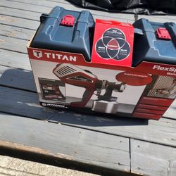 Titan FlexSpray Handheld Pro Grade HVLP Paint Sprayer