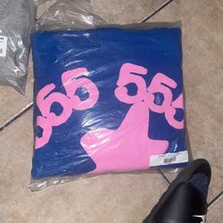 555 Beluga Whale Sp5der hoodie