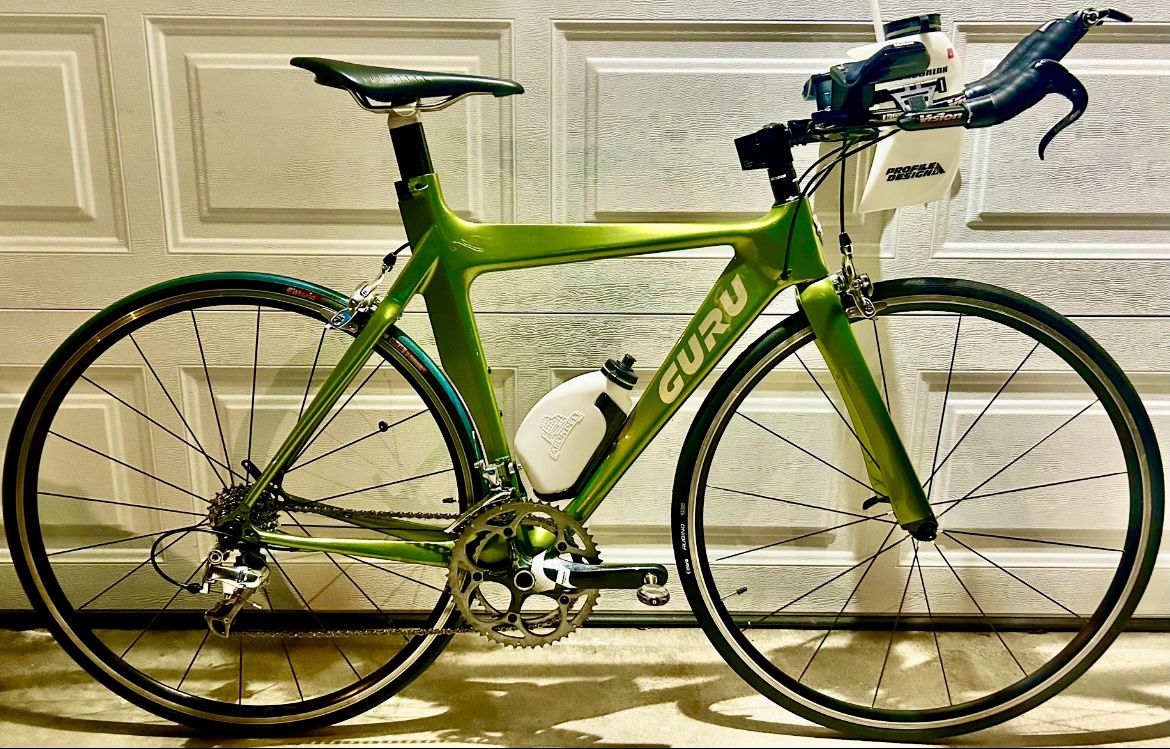 Guru Carbon Triathlon Bike, Like New, Size Small