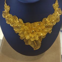 22k Beautiful Necklace 