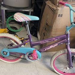 Girls 18 inch Huffy Rallye Sweet Dreams Bike