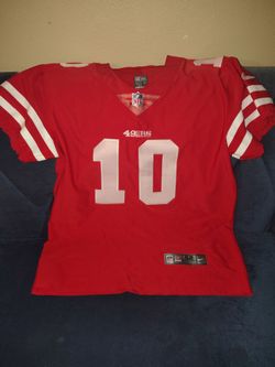 Nike NFL San Francisco 49ers #10 Jersey Size 52