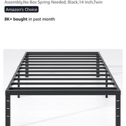 Twin bed frame