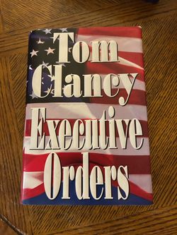 Tom Clancy Executive Orders Hardcover Book