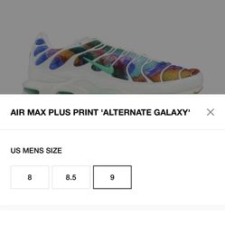 Air Max Plus Alternate Galaxy 