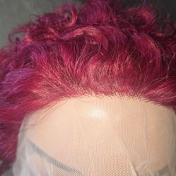 Pixie short 13x1 frontal lace wig 