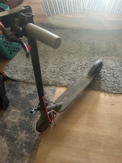 oavo scooter for parts not working have charger